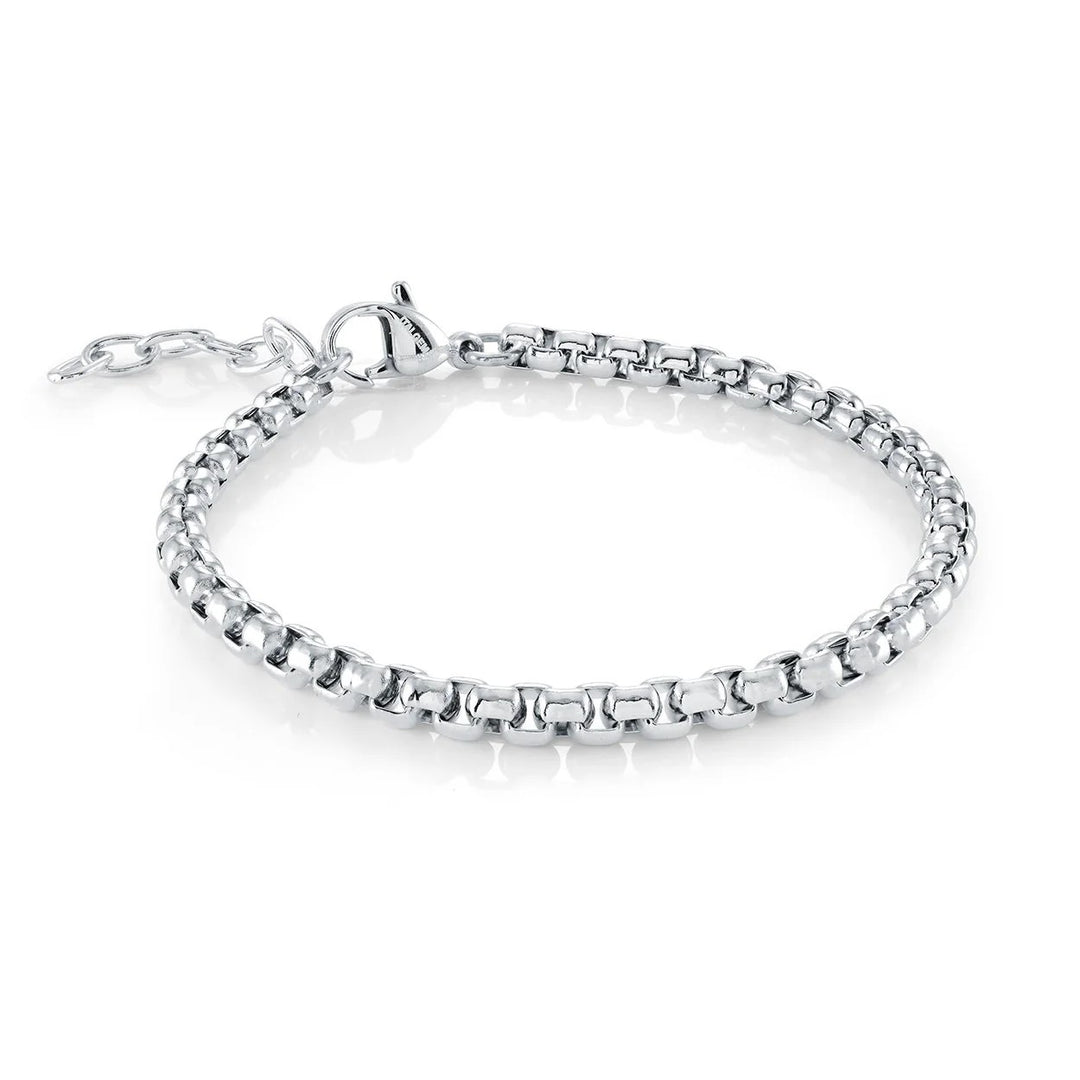 Italgem steel Junior Essentials 7" 3.5mm Round Box Chain
