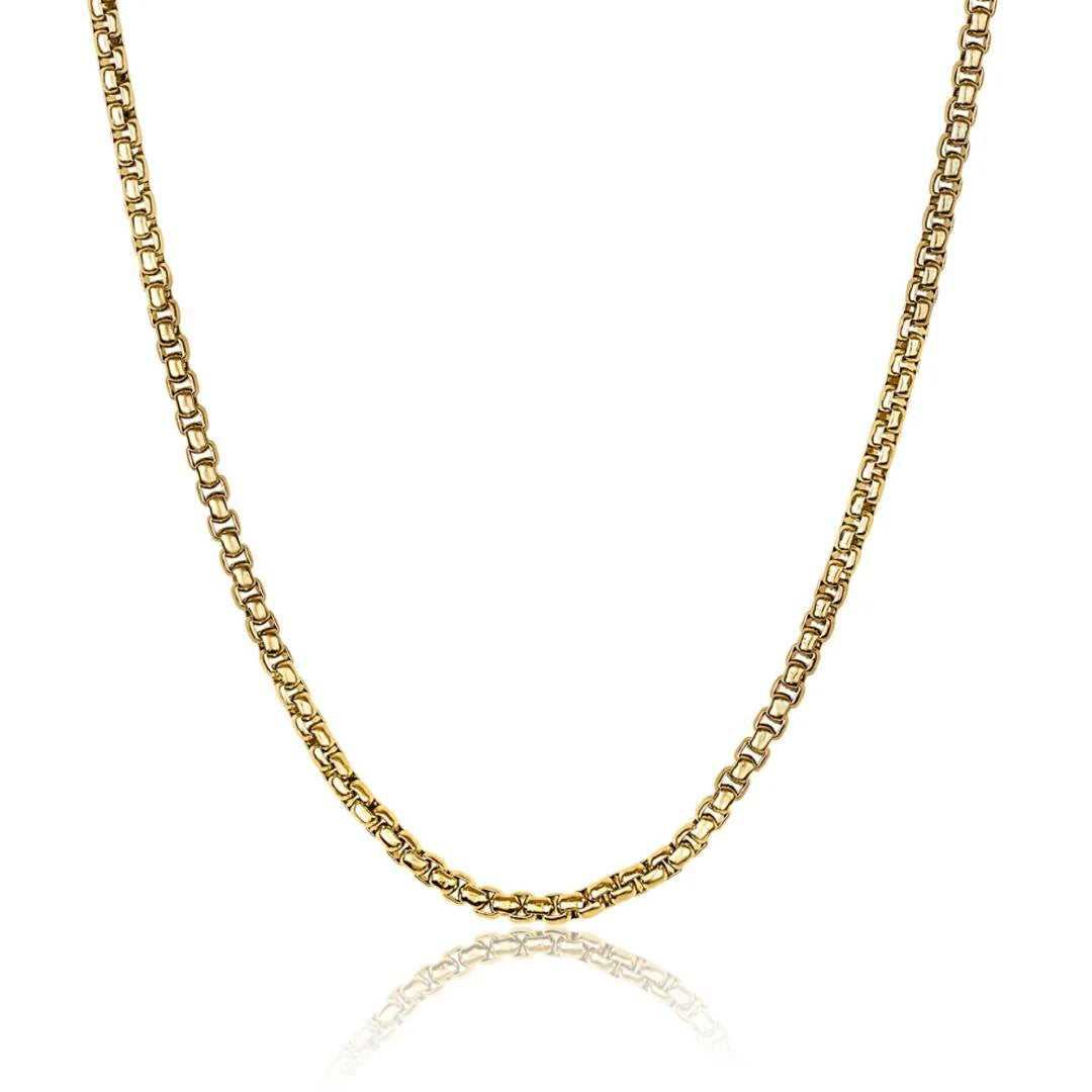 Italgem steel Junior Essentilials 18" 2mm Round Box Chain.