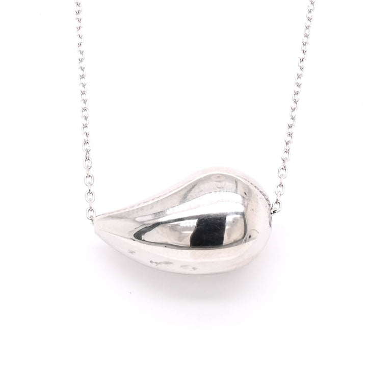Graziella Sterling Silver 18 Tear Drop Necklace