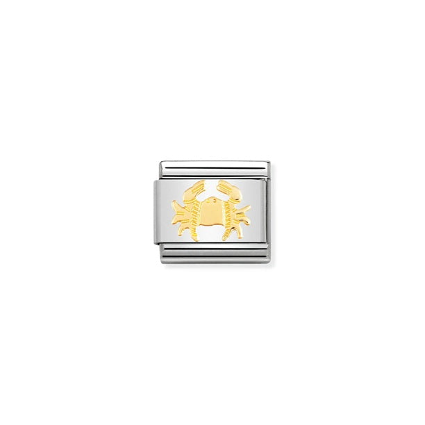 Nomination Composable® Link, Charm, Cancer in Yellow Gold