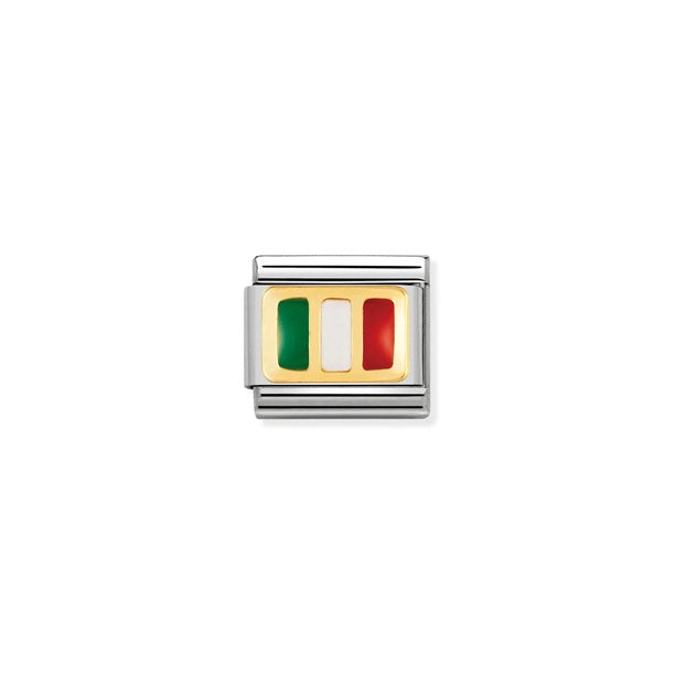 Nomination Composable® Link, Charm, Italy Flag