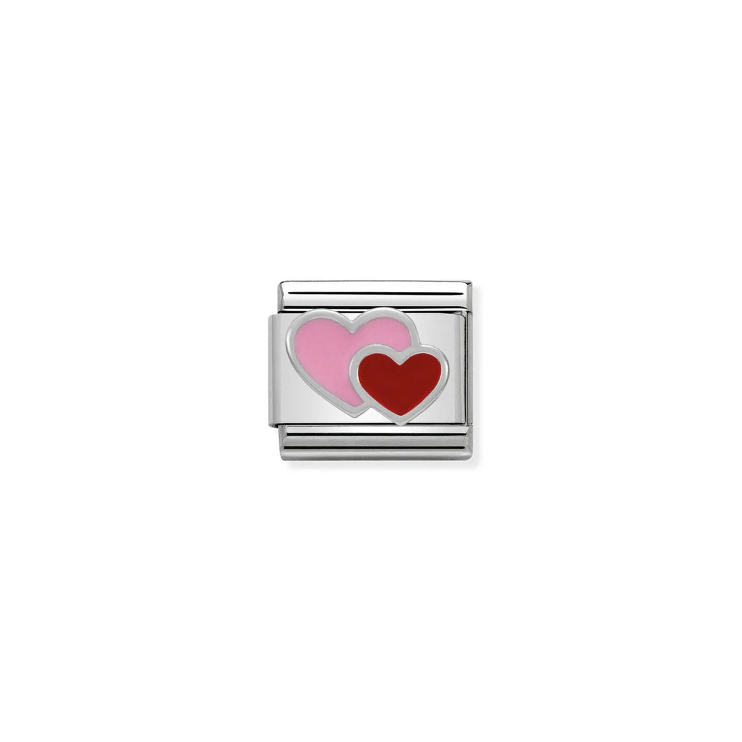 Composable Classic OXYDISED PLATES 2 in steel and 92 Double Heart