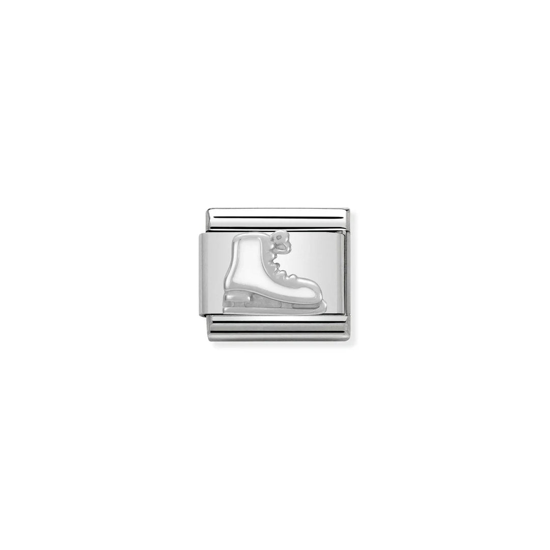 Composable Classic OXYDISED PLATES 2 in steel and Ice Skate