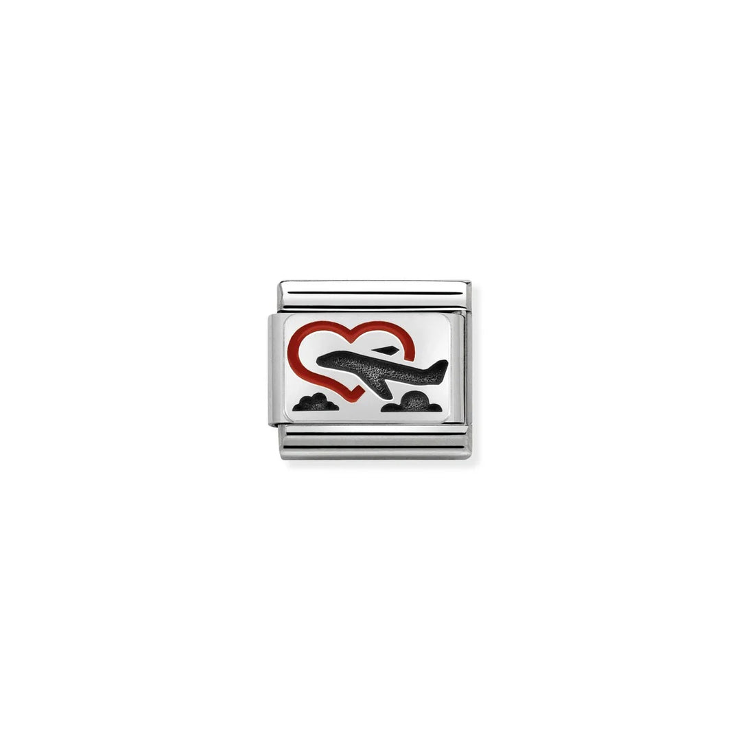 Composable Classic SYMBOLS in stainless steel, enamel and 925 sterling