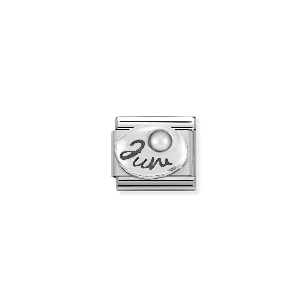 Nomination Composable® Link, Charm, June in Silver.