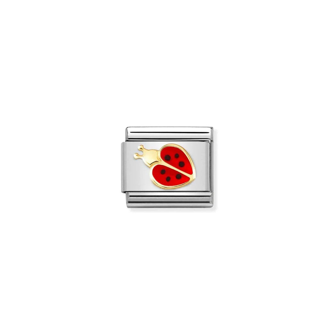 Nomination Composable® Link, Charm, Ladybug Red.