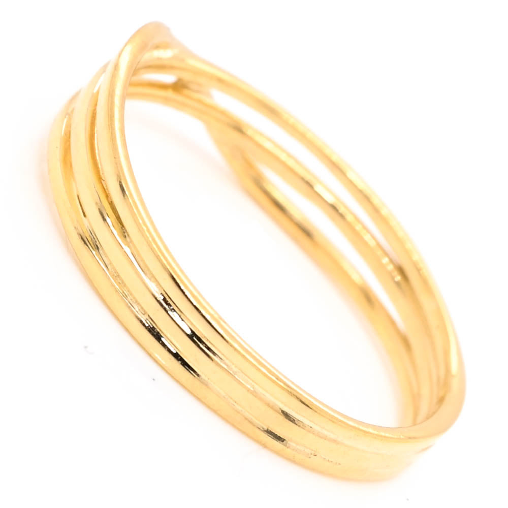 Graziella 10KT Yellow Gold Ring - Size 7.25