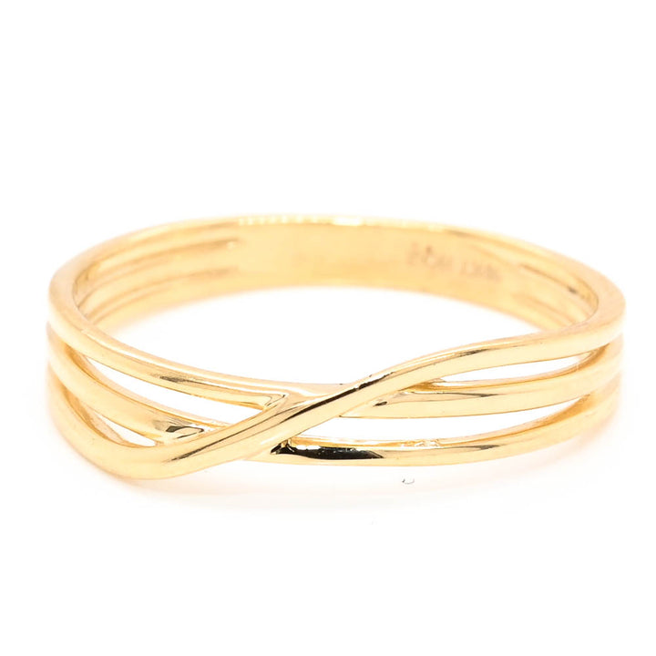 Graziella 10KT Yellow Gold Ring - Size 7.25