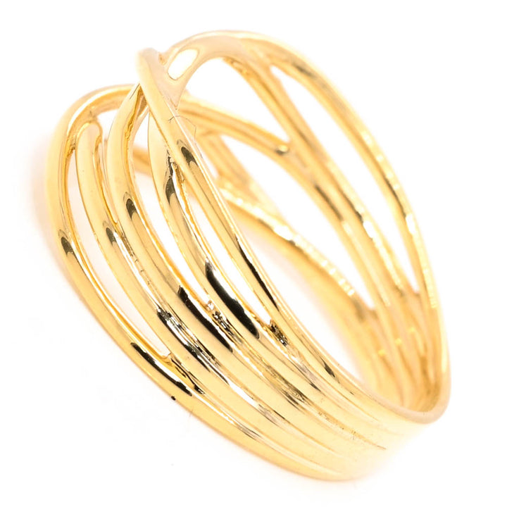 Graziella 10KT Yellow Gold Ring - Size 7