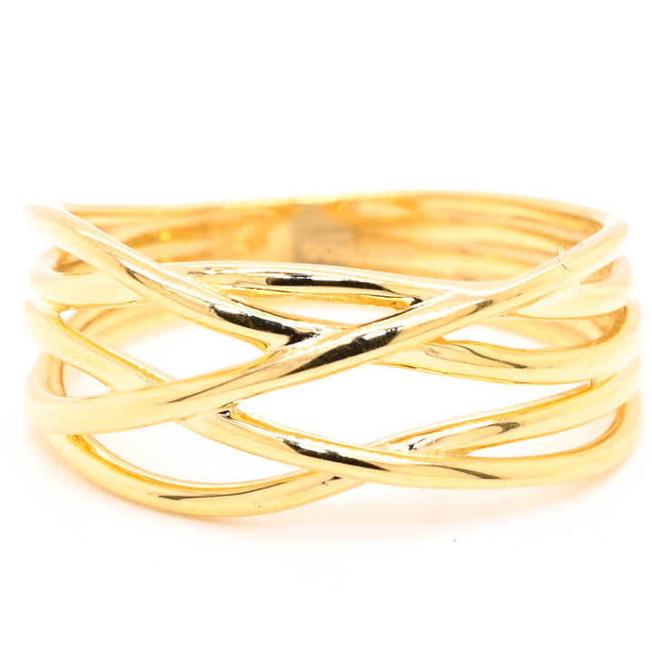 Graziella 10KT Yellow Gold Ring - Size 7