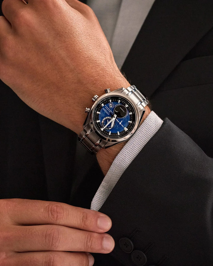 Citizen Tsuki-yomi A-T Moonphase 43mm Eco-Drive Watch 