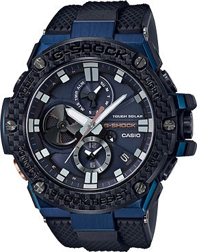 G-Shock Watch. GSTB100XB-2A - The "Carbon Turbine" Navigator
