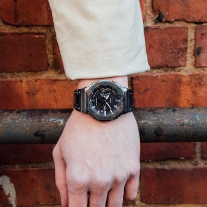 G-Shock Full Metal Watch. GMB2100BD-1A - The "Full Metal" Midnight Oak