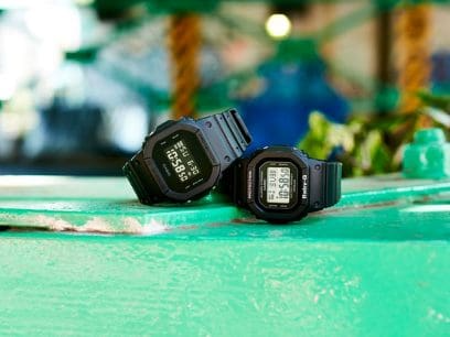 G-Shock Digital Watch. DW5600BB-1 - The Absolute Stealth Square