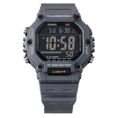 Casio Digital Watch. AE1600H-8BV - The Slate Tech Edition