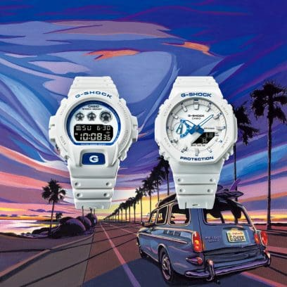 G-Shock Digital 6900 Series Watch. DW6900HDS-7A - The Monochrome Triple Graph