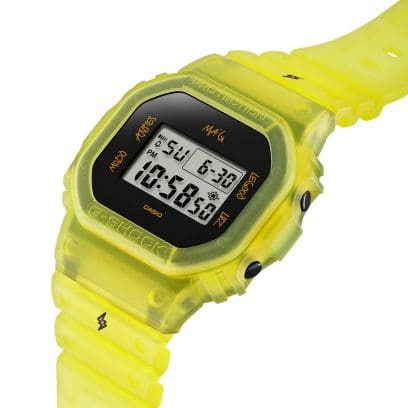 G-Shock Digital 5600 Series J Balvin collaboration model Watch. DWE5600JB-1A9 - The "Ma G" Customizable Square