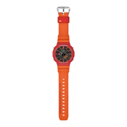 Casio ANALOG-DIGITAL  Charles Darwin Foundation  2100 Series Watch. GAB2100DF-4A - The "Solar Flare" CasiOak