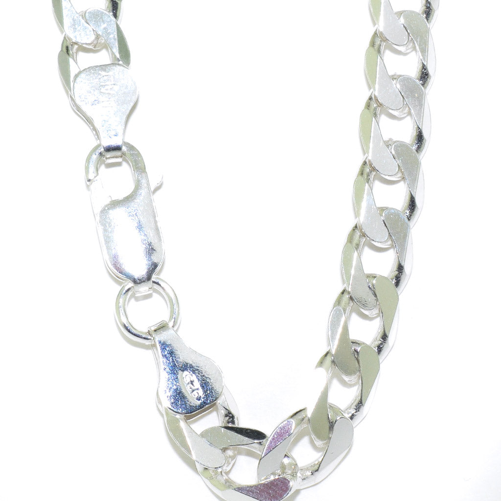 Sterling Silver 20" 5.5mm Curb Link Chain.