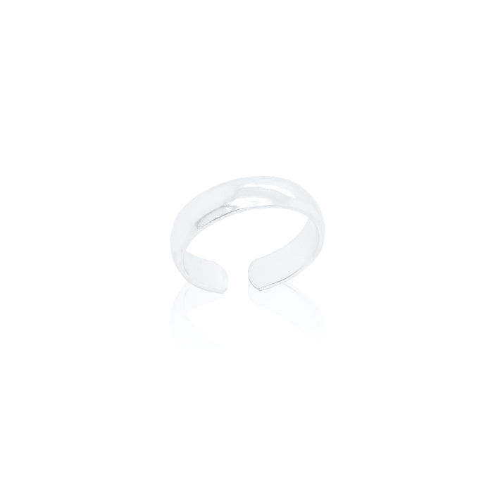 Sterling Silver Plain Toe Ring