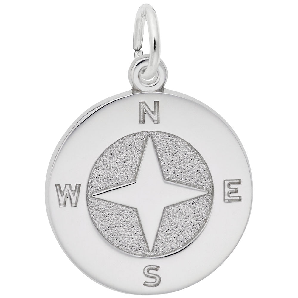 Rembrandt sterling silver Compas Charm