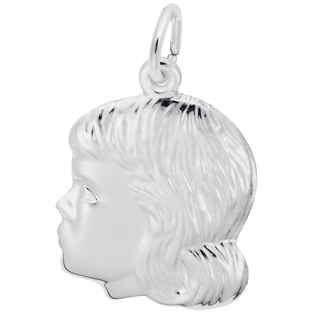 Rembrandt Sterling Silver GIRLS Head