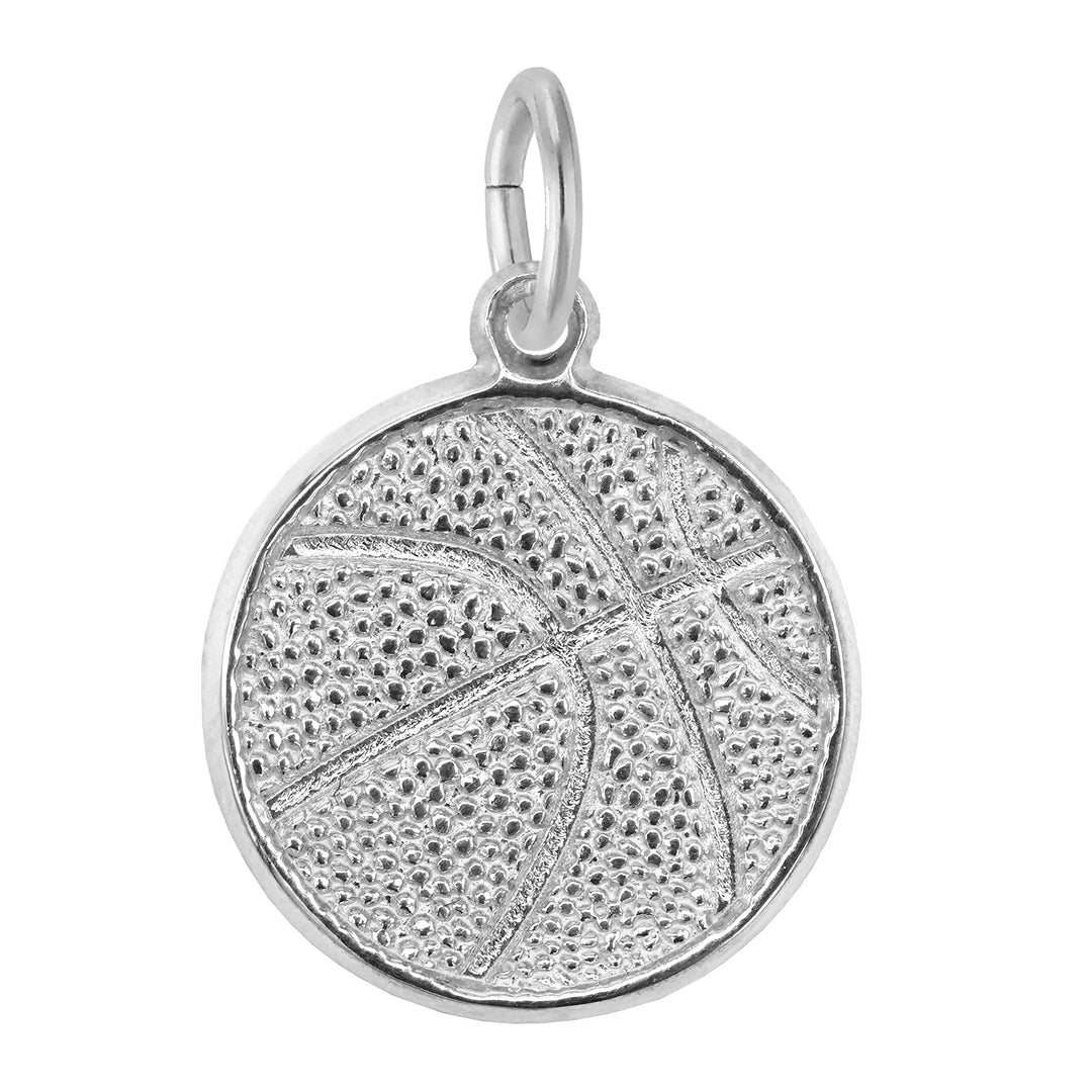 Rembrandt Sterling Silver Basket Ball Charm