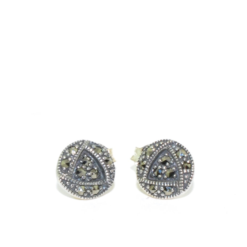 Larus Sterling Silver Marcasite Earrings.