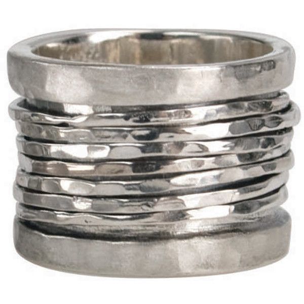Silver Gate Serenity Meditation Ring - Size 6