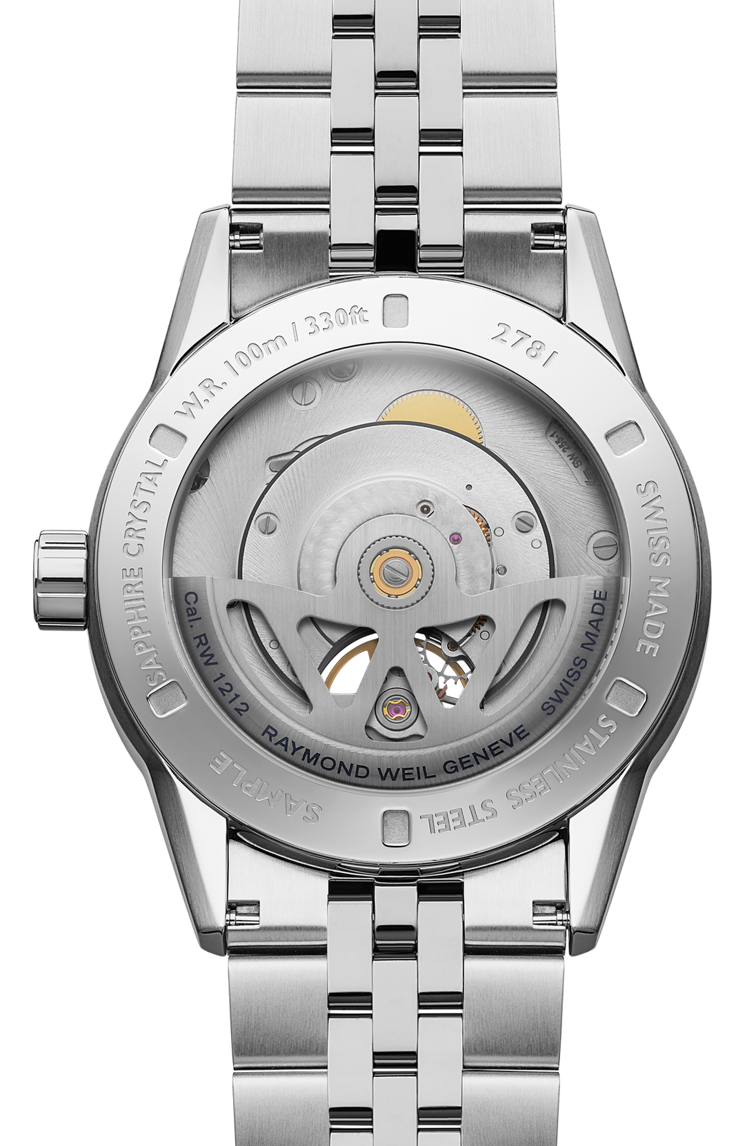 Raymond Weil Freelancer Calibre RW1212 Automatic Green Steel 42.5mm Watch, 2781-ST-52051