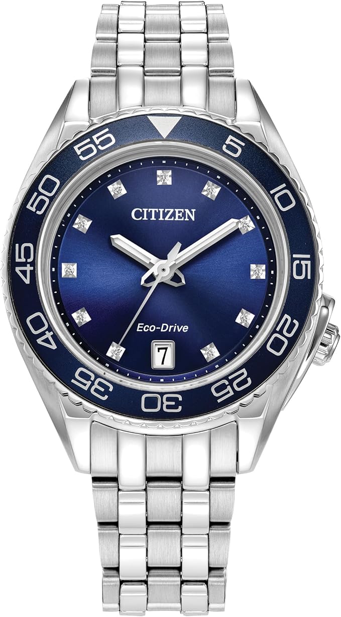 Citizen Carson 35mm Eco-Drive Watch. FE6160-57L