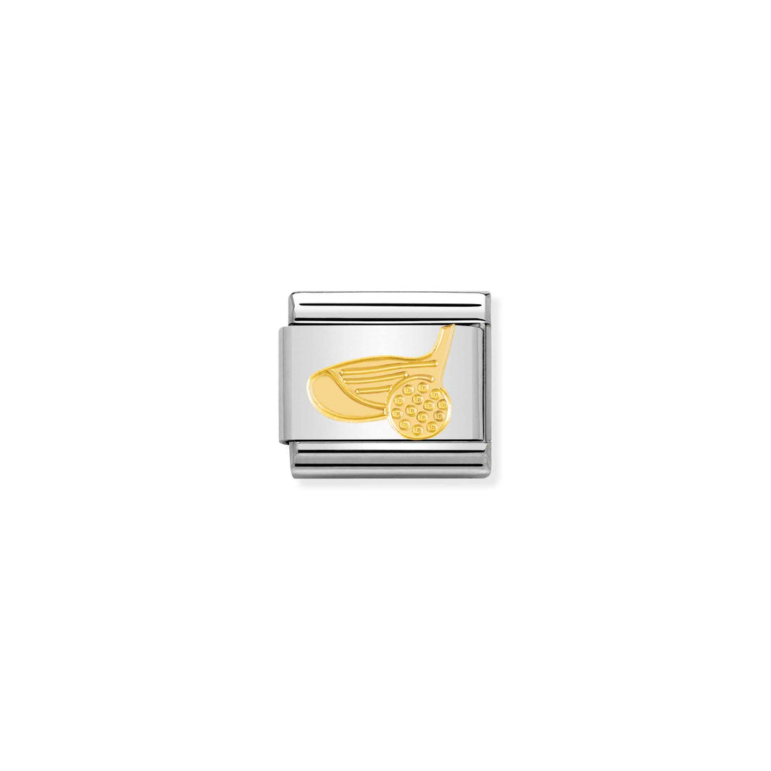 Nomination COMPOSABLE Classic SPORTS in stainless steel with 18k gold