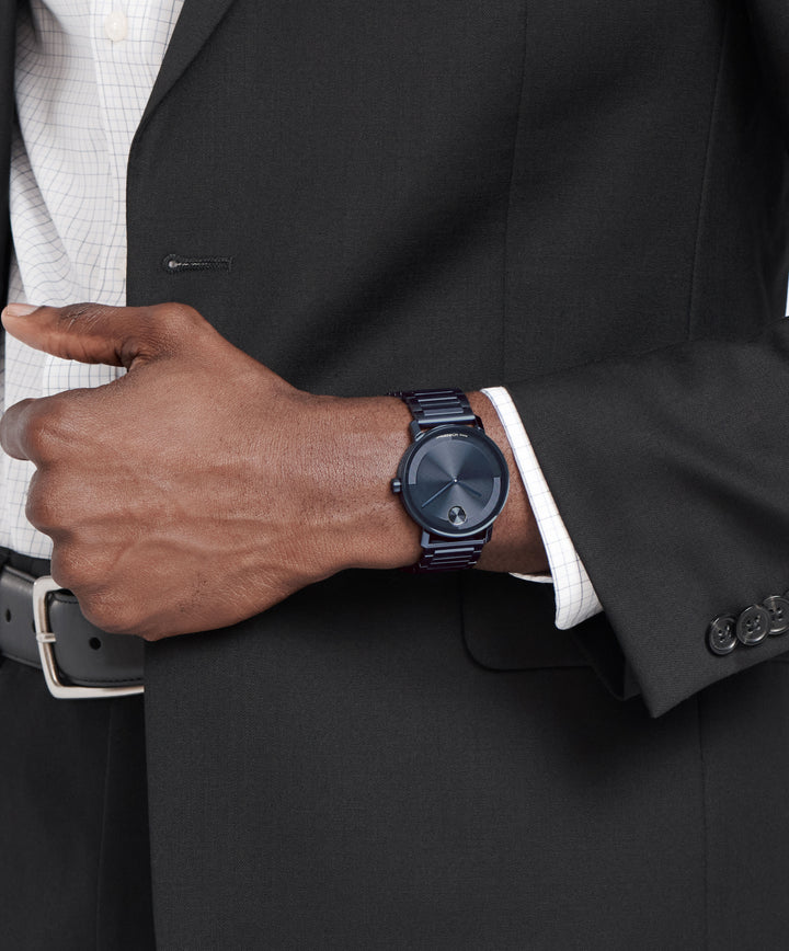 Movado Faceto 39mm SwissQuartz Watch 