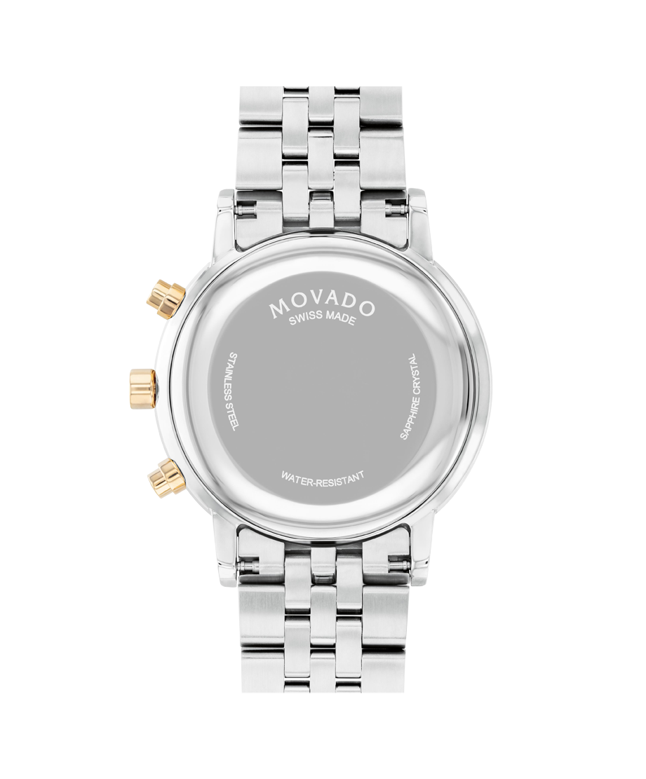 Movado Museum Classic Chronograph 42mm SwissQuartz Chronograph Watch 