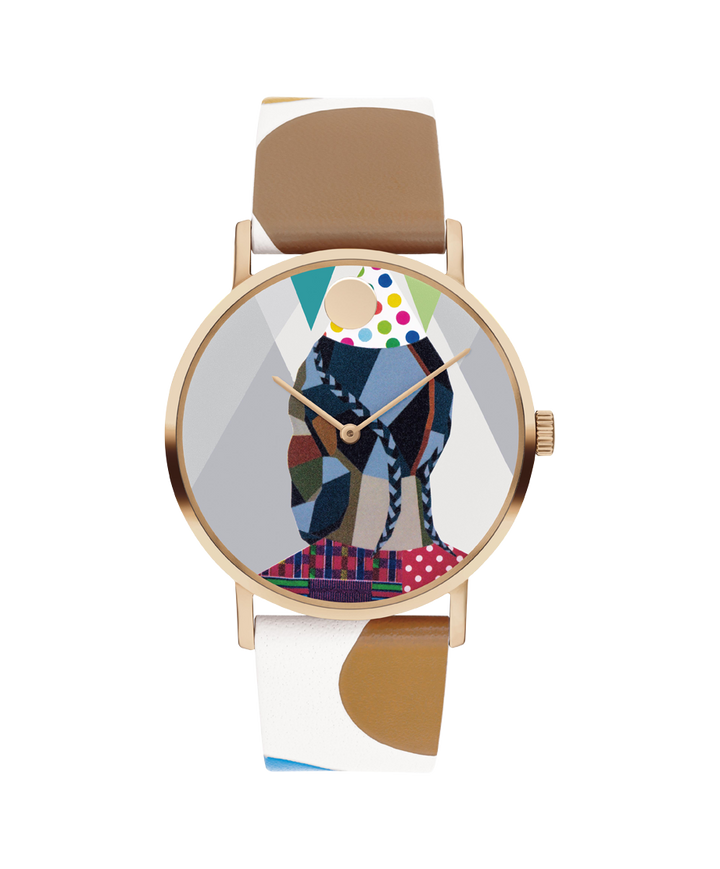 Movado Derrick Adams x Movado  Swiss Watch 