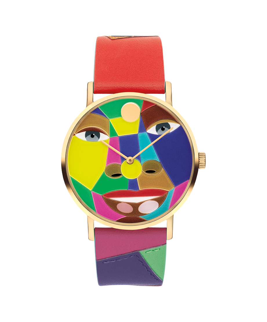 Movado Derrick Adams x Movado  Swiss Watch 