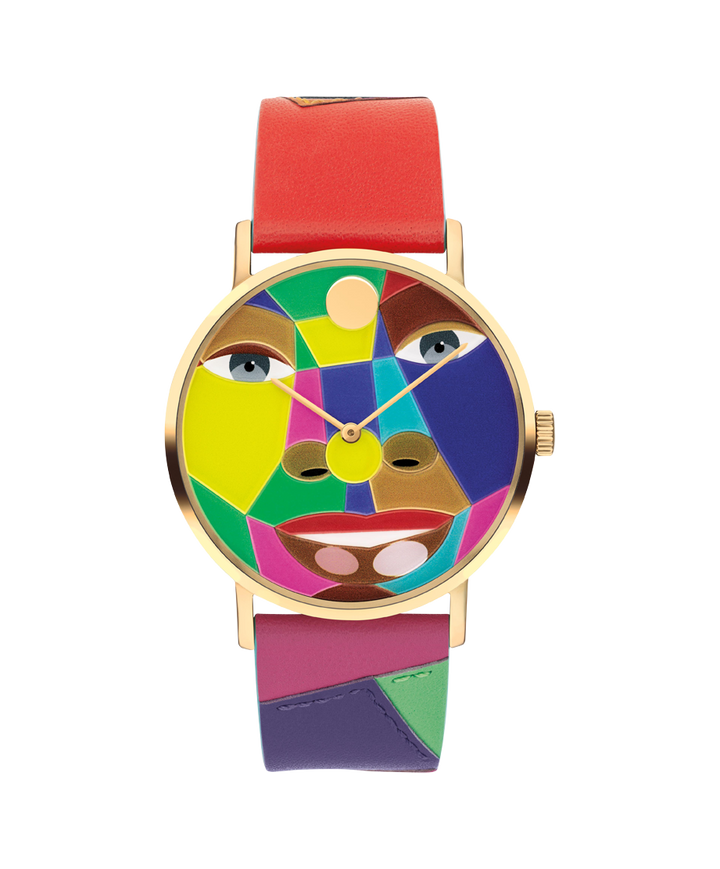 Movado Derrick Adams x Movado  Swiss Watch 