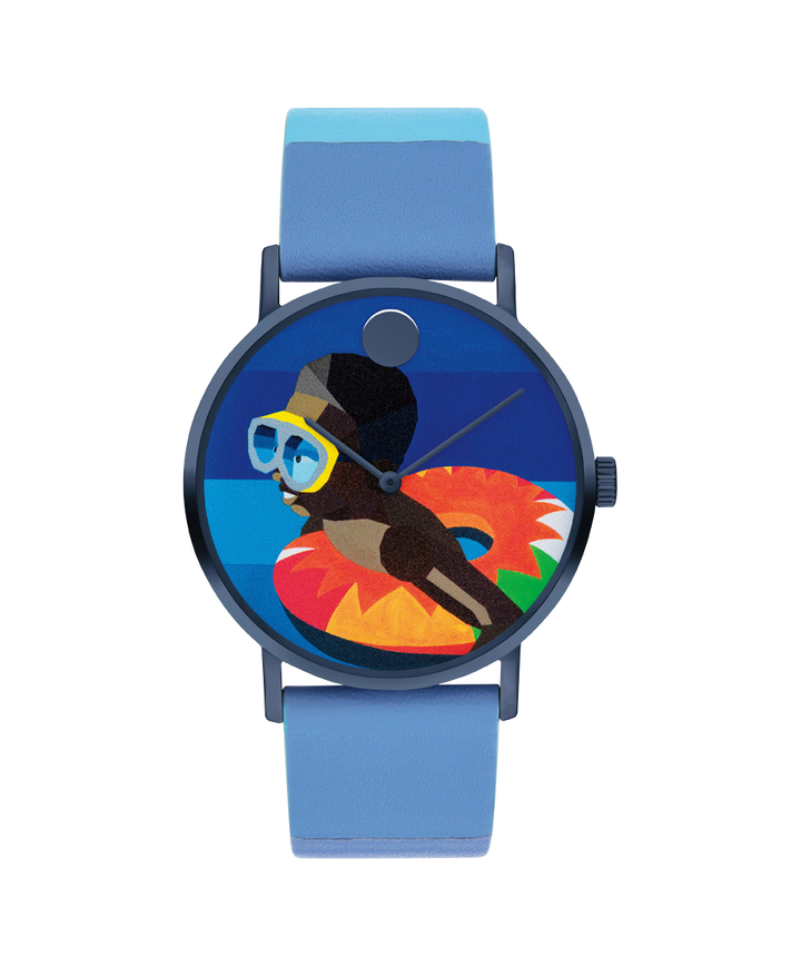 Movado Derrick Adams x Movado 40mm SwissQuartz Watch 