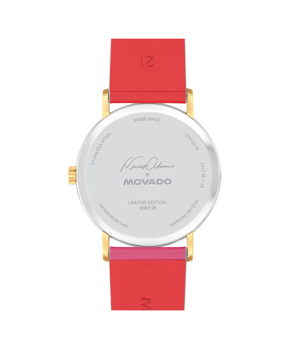 Movado Derrick Adams x Movado 40mm SwissQuartz Watch 
