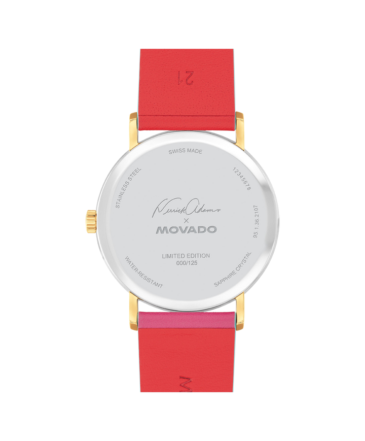 Movado Derrick Adams x Movado 40mm SwissQuartz Watch 