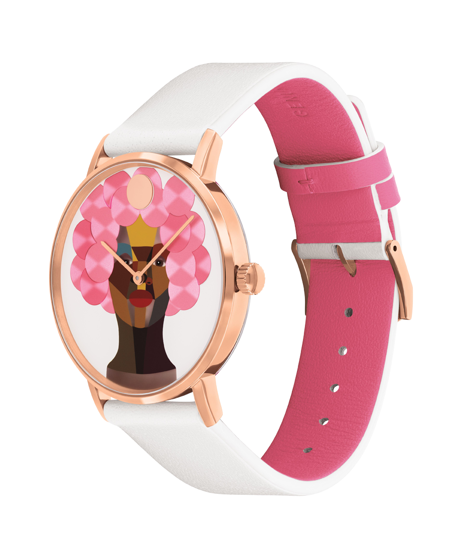 Movado Derrick Adams x Movado 40mm SwissQuartz Watch 