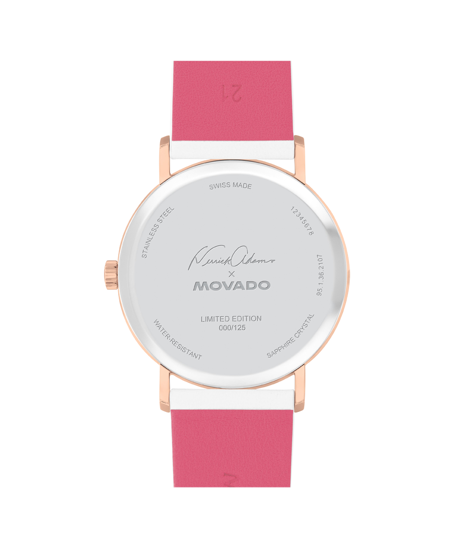 Movado Derrick Adams x Movado 40mm SwissQuartz Watch 