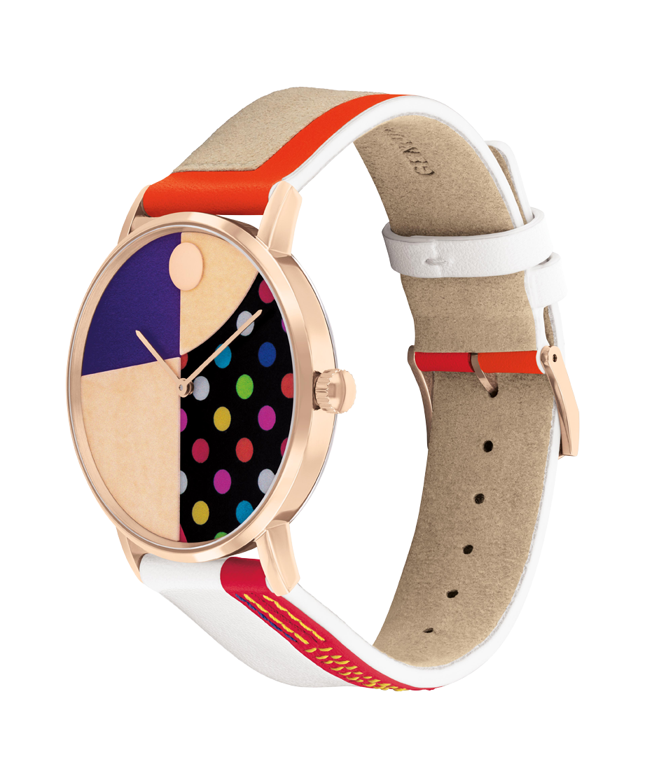 Movado Derrick Adams x Movado 40mm SwissQuartz Watch 
