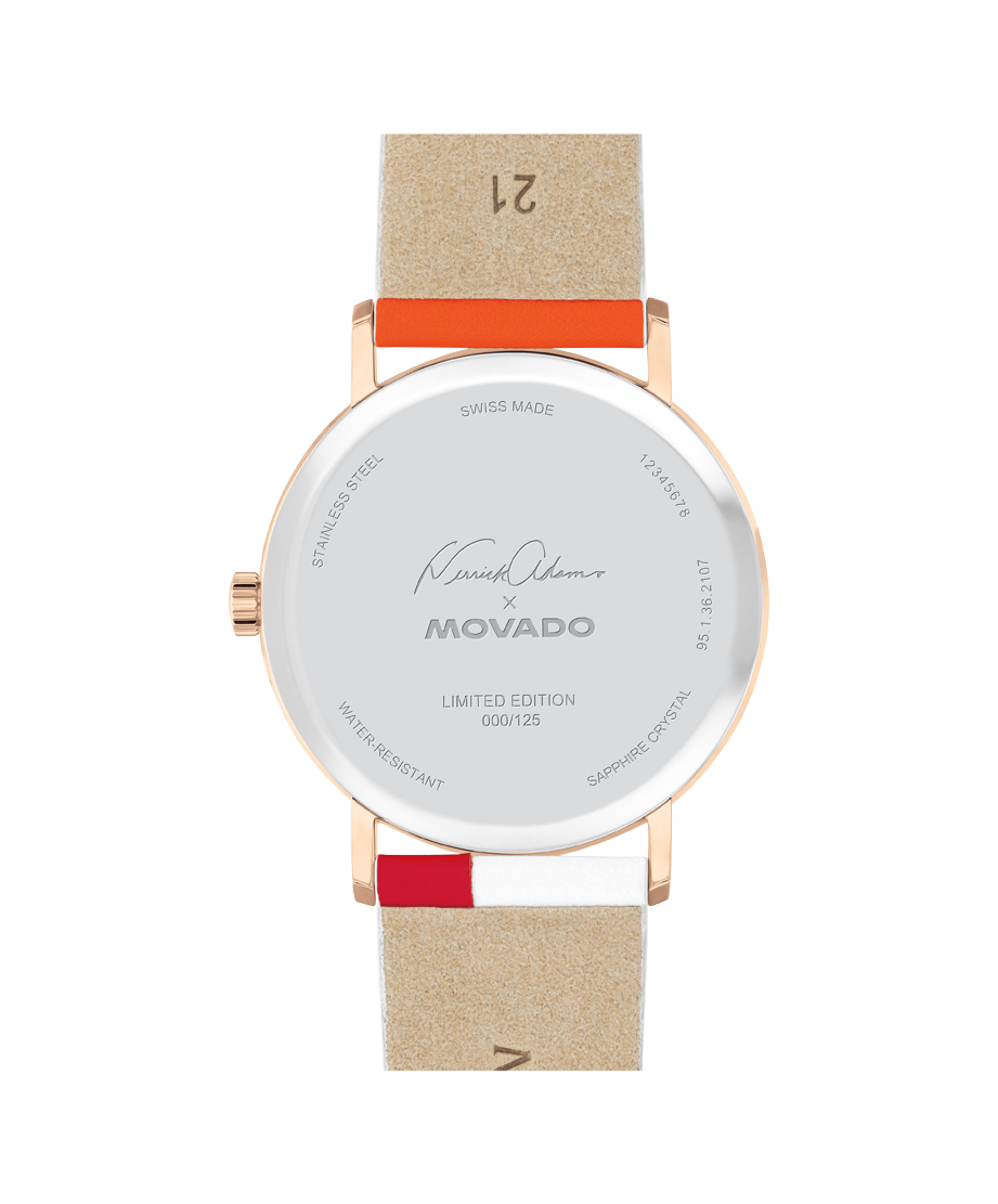 Movado Derrick Adams x Movado 40mm SwissQuartz Watch 