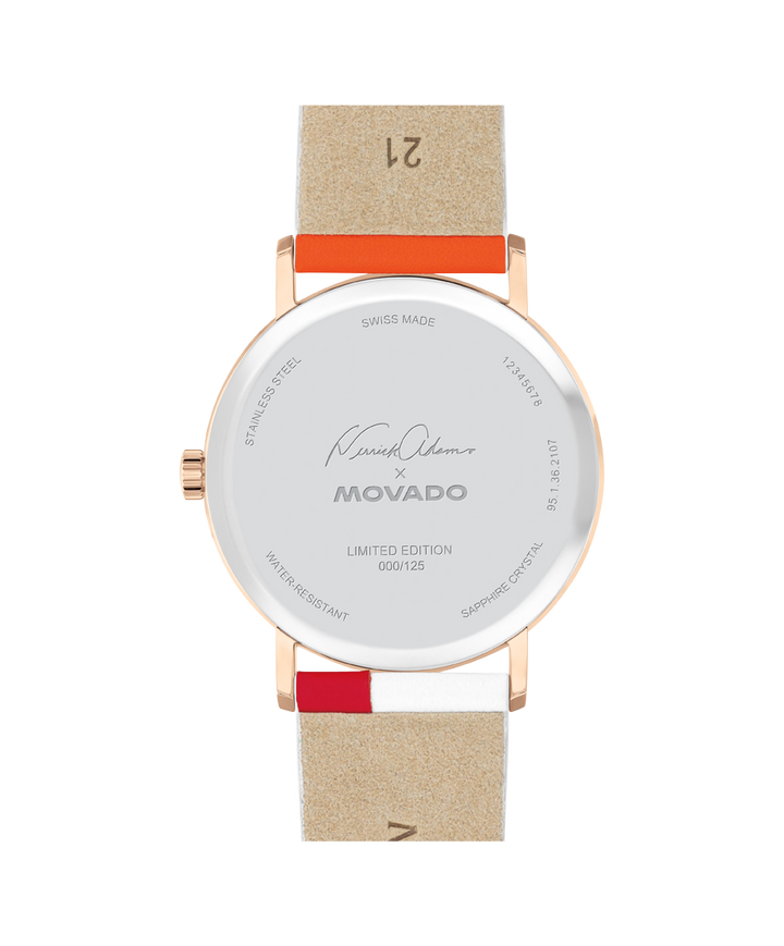 Movado Derrick Adams x Movado 40mm SwissQuartz Watch 