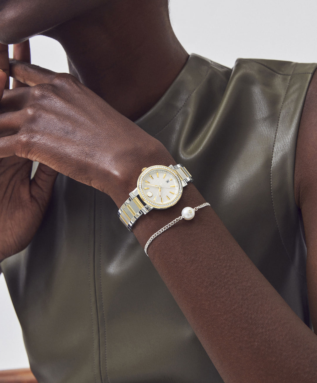 Movado Derrick Adams x Movado 40mm SwissQuartz Watch 