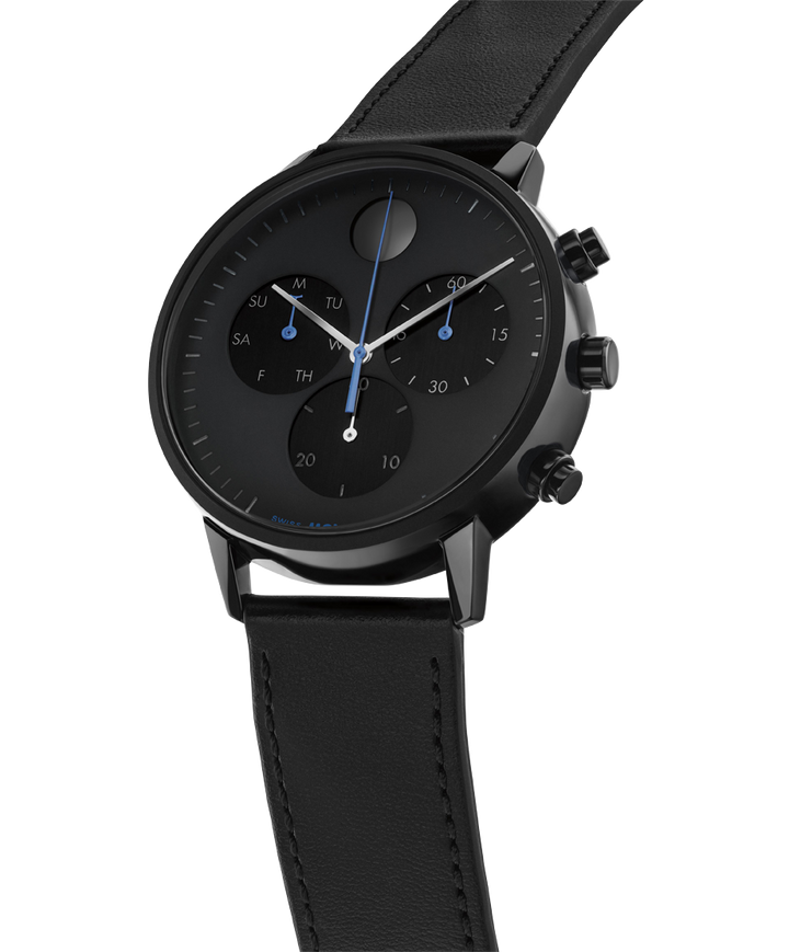 Movado Museum Classic 42mm Chronograph Quartz Watch. 0607888.