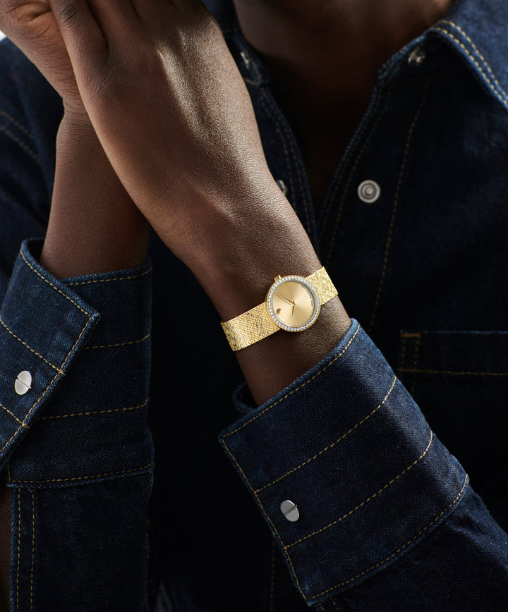 Movado Museum Velura 25mm SwissQuartz Watch 