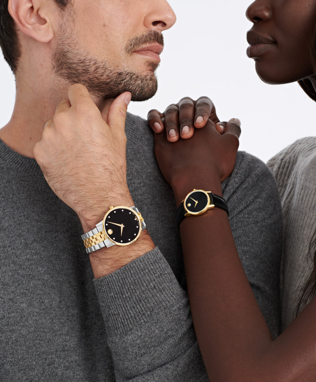 Movado Museum Classic Year of the Horse 40mm Automatic Black Leather Strap Watch.0608008.