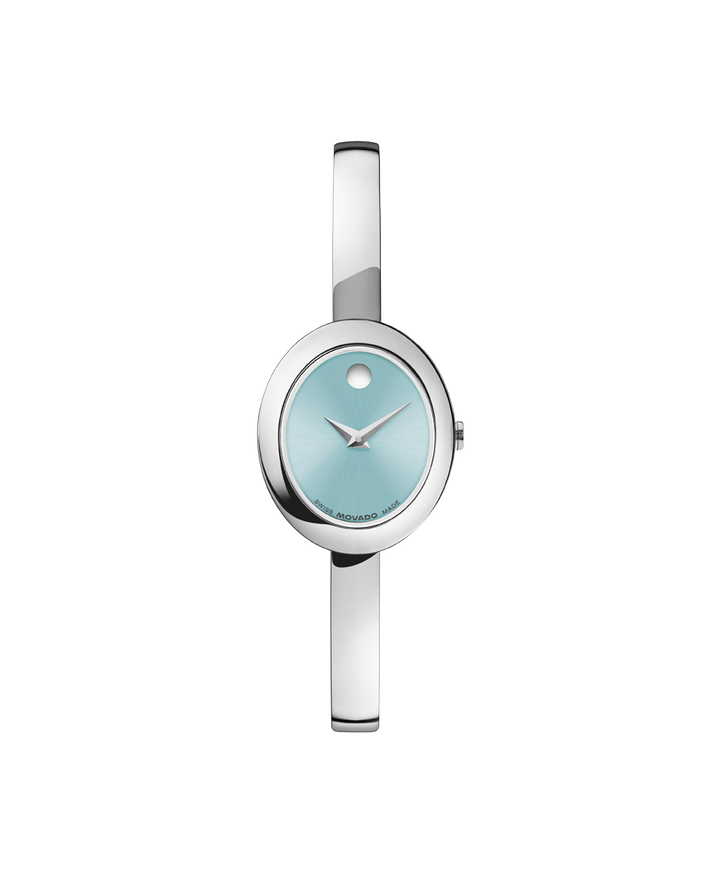 Movado Museum Bangle 21.5 X 25.5mm SwissQuartz Watch 